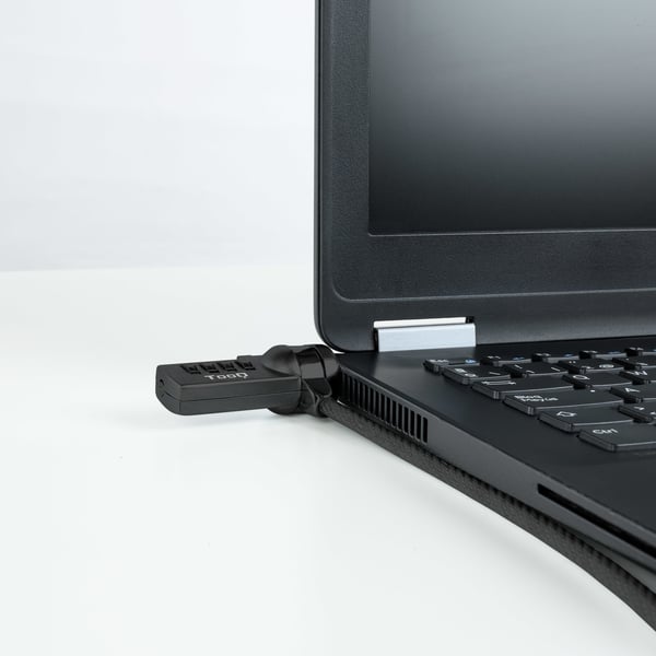 TooQ TQCLKC0015-G kabellås Grå 1,5 m