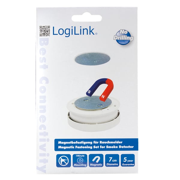 LogiLink SC0005 asennussarja Harmaa, Valkoinen