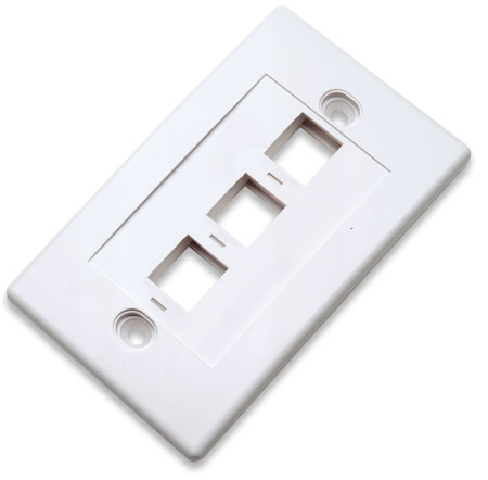Intellinet 163309 kontaktplade & kontakthætte Hvid
