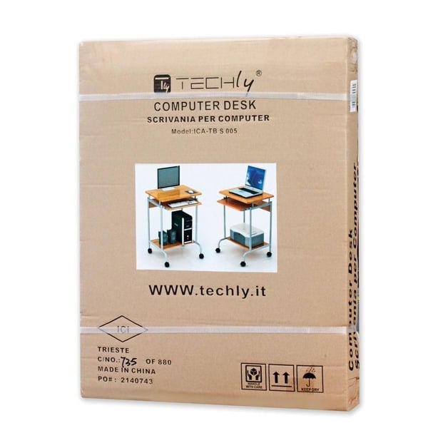 Techly ICA-TB S005 tietokonepöytä Pyökki