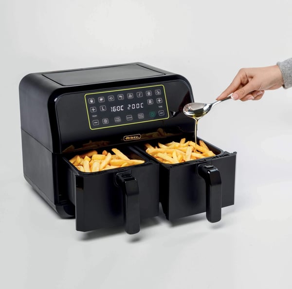 Ariete 4623/00 Dubbel 8 l 1700 W Varmluftsfritös Svart