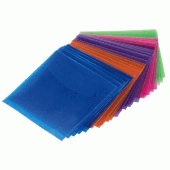 Hama CD-ROM/DVD-ROM Protective Sleeves 100 100 levyt Monivärinen