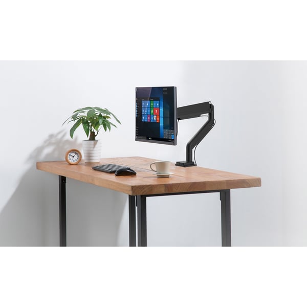 InLine 23158B skærmbeslag og -stativer 43,2 cm (17") Skrivebord Sort