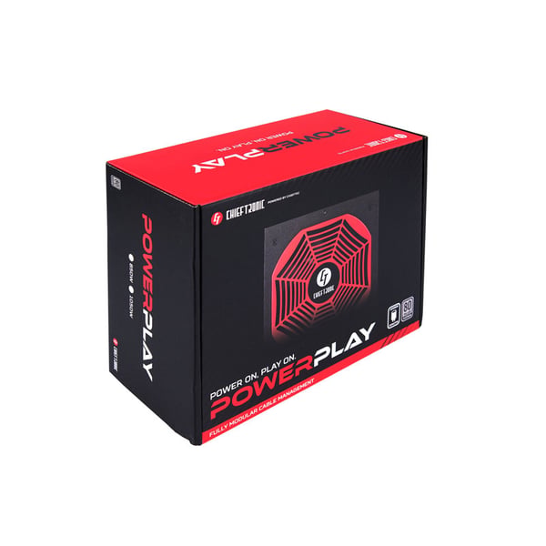 Chieftec PowerPlay strömförsörjningsenheter 850 W 20+4 pin ATX PS/2 Svart, Röd