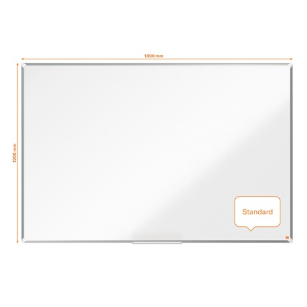 Nobo Premium Plus emaljeret magnetisk whiteboard 180x1200cm