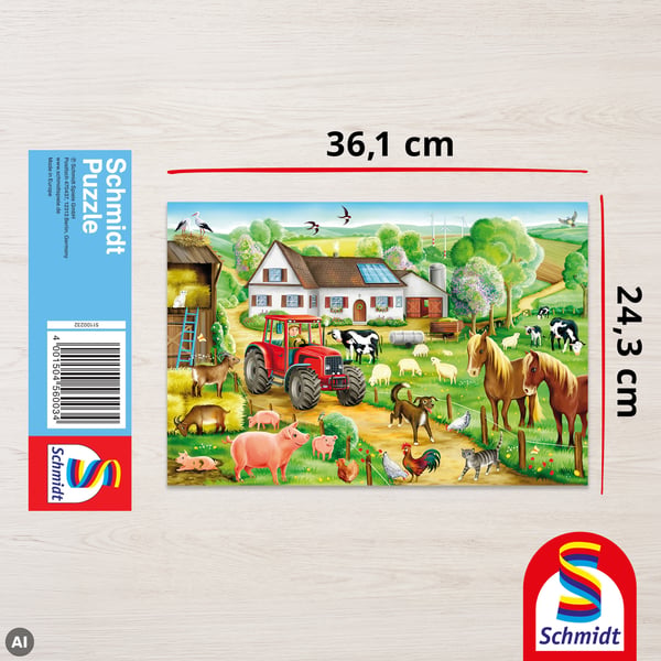 Schmidt® Spiele 56003 palapeli Kuviopalapeli 100 kpl Maatila