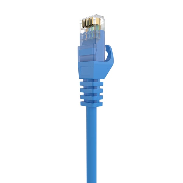 AISENS A145-0570 verkkokaapeli Sininen 0,25 m Cat6a U/UTP (UTP) Pyöreä