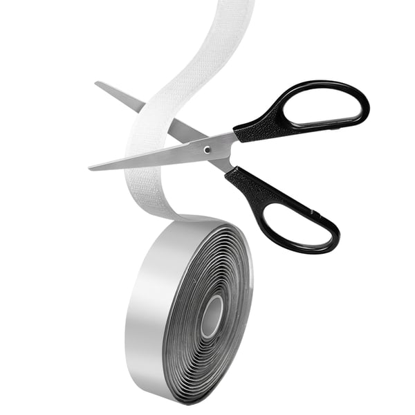 LogiLink KAB0081 buntband Buntband med krok och ögla Vit 2 styck
