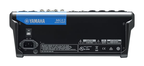 Yamaha MG12 ljudmixbord 12 kanaler