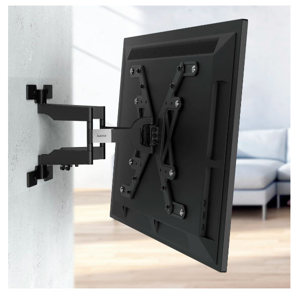 Hama 00220850 tv-fäste 2,29 m (90") Svart