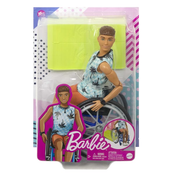 Barbie Fashionistas Barbie-nukke ja tarvikkeet #195