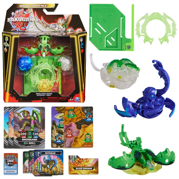 Bakugan BTB Starter Pack 3 3S1 F23 GML Leikkisetti
