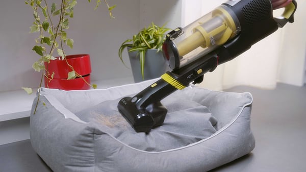 Hoover HF522NPW 011 2-i-1 stangstøvsuger Batteri Dry mikro Poseløs 0,45 L 290 W Sort