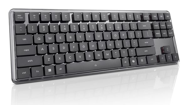 Lenovo 4Y41V37355 tastatur Hjemme/kontor USB + RF Wireless + Bluetooth Tysk Grå