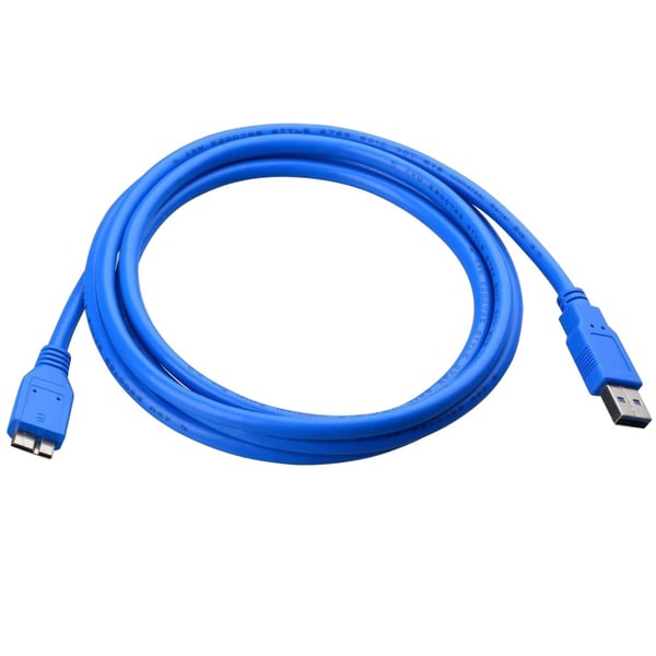 Techly 0.5m USB 3.0 A-Micro B M/M USB-kaapeli USB 3.2 Gen 1 (3.1 Gen 1) 0,5 m USB A Micro-USB B 5 Gbit/s Sininen
