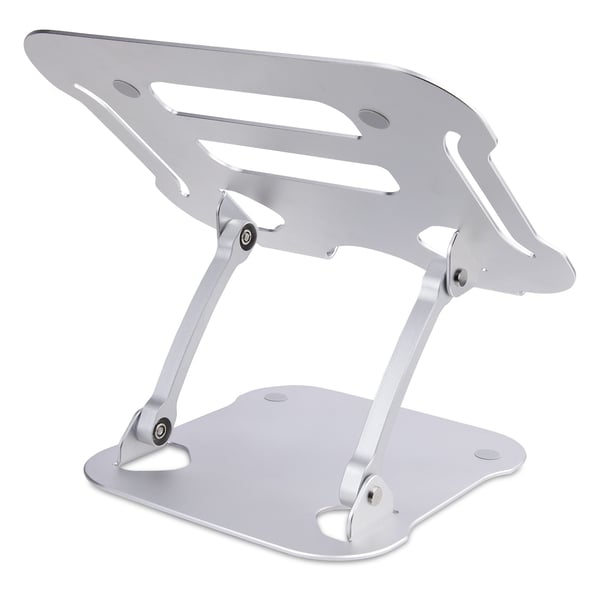 StarTech.com Laptop Stand til Skrivebord, Ergonomisk Laptop Stand Justerbar Højde, Aluminium, Bærbar, Su