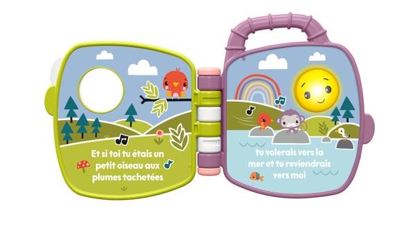 Fisher-Price Purple Monkey Musical Storybook