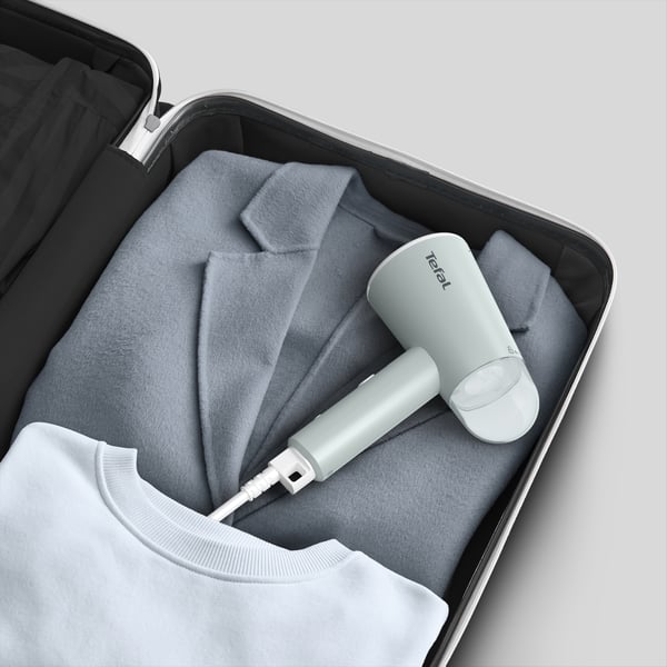 Tefal Origin Travel DT1034 Handhållen klädångare 0,07 l 1200 W Ljusgrön, Vit