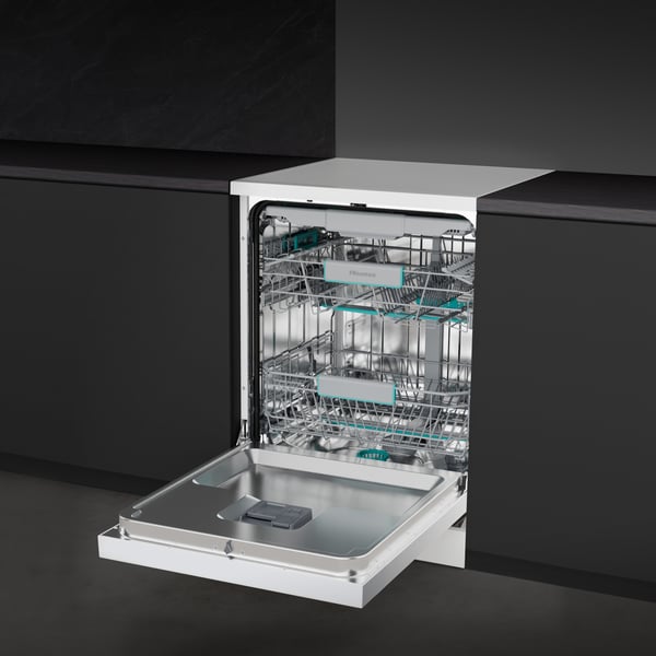 Hisense HS663A90WUK opvaskemaskine Fritstående 16 kuverter