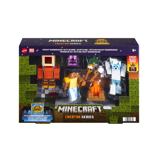 Minecraft CREATOR-SERIEN MONTERA ENDERWOOD YETI-SKRÄCK BERÄTTELSEPAKET-figurer