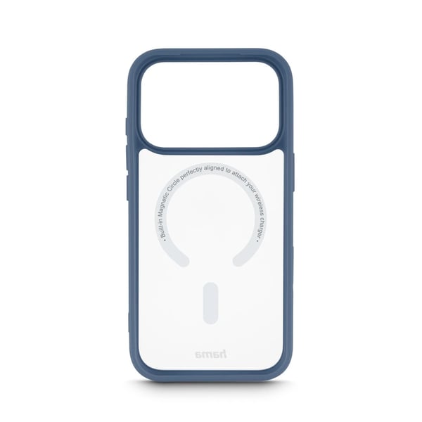 Hama Frame Protect mobiltelefon etui 17,5 cm (6.9") Cover Blå, Transparent