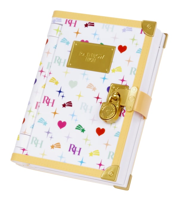 Rainbow High Secret Journal Henkilökohtainen päivyri