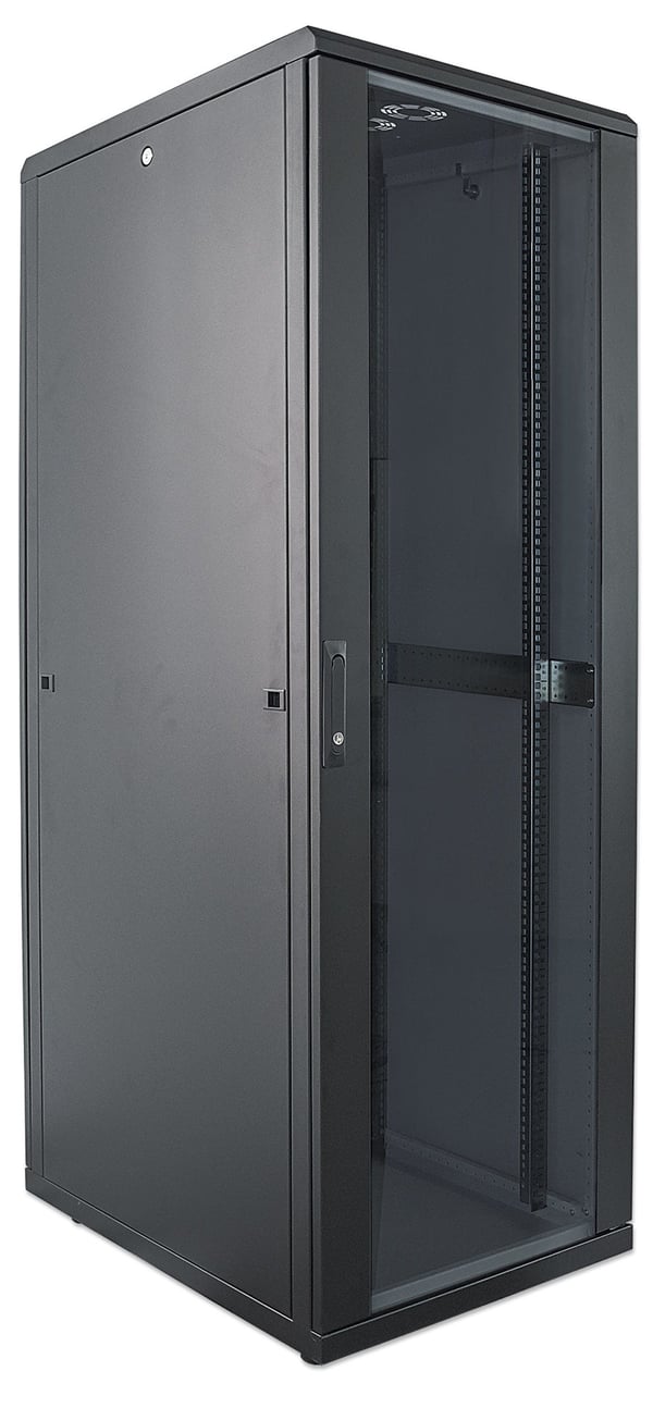 Intellinet 713603 rack 22U Fristående rack Svart