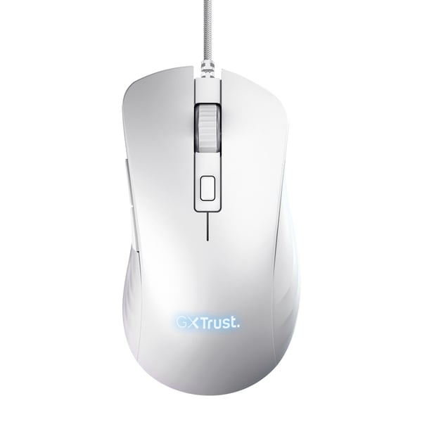 Trust GXT924W YBAR+ mus Spil Højre hånd USB Type-A Optisk 25600 dpi