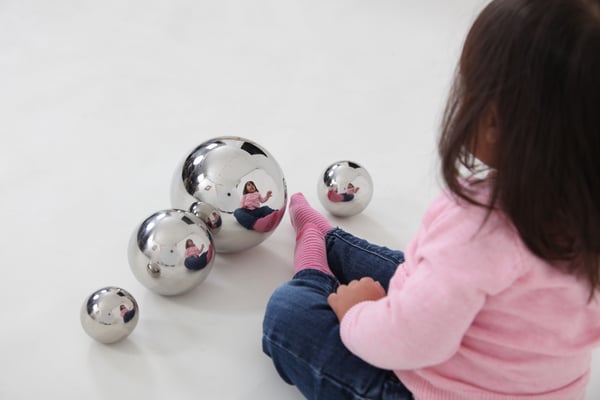 Tickit Sensory Reflective Silver Balls