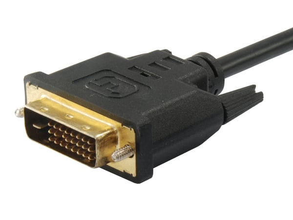 Equip 119322 videokaapeli-adapteri 2 m HDMI DVI-D Musta