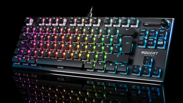 ROCCAT Vulcan TKL tastatur Hjem USB AZERTY Fransk Sort