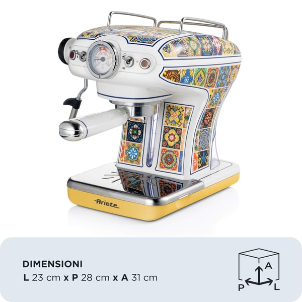 Ariete 1389/1P Manuell Espressomaskin 0,9 l