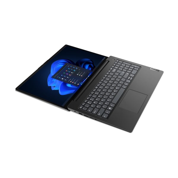 Lenovo V15 G4 AMN AMD Ryzen™ 3 7320U Laptop 39,6 cm (15.6") Fuld HD 8 GB LPDDR5-SDRAM 512 GB SSD Wi-Fi 6 (802.11ax) Spansk Sort