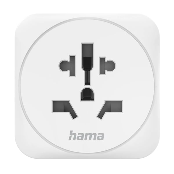 Hama 00223462 strømstik adapter Universel Hvid