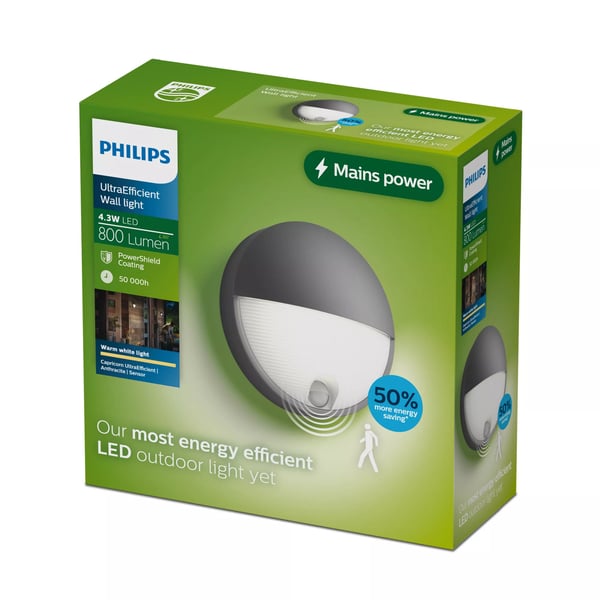 Philips Capricorn væglamper 4,3 W