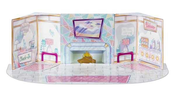 L.O.L. Surprise! Winter Chill Spaces Playset with Doll- Style 1