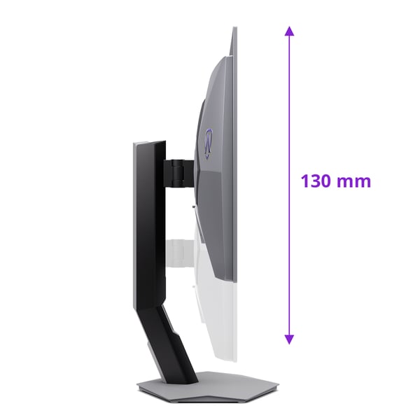 AOC AGON PRO AGP277QKDC platta pc-skärmar 67,3 cm (26.5") 2560 x 1440 pixlar Quad HD OLED Grå