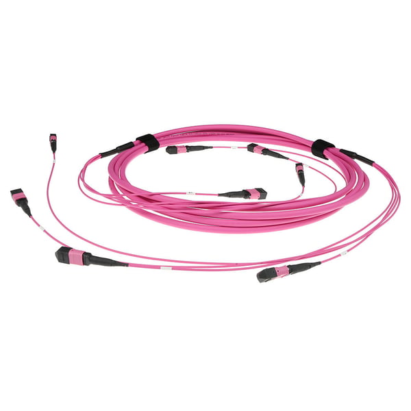 ACT DC5402 InfiniBand och fiberoptisk kabel 10 m MPO/MTP Violett