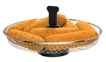Tefal XA701270 fritöstillbehör Korg Svart, Rostfritt stål