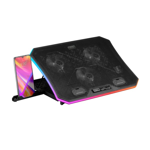 Mars Gaming MNBC6 laptop stativ Sort 48,3 cm (19") Mars Gaming MNBC6 laptop stativ Sort 48,3 cm (19")