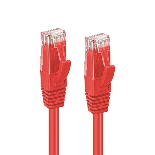 Microconnect UTP607R verkkokaapeli Punainen 7 m Cat6 U/UTP (UTP) Pyöreä