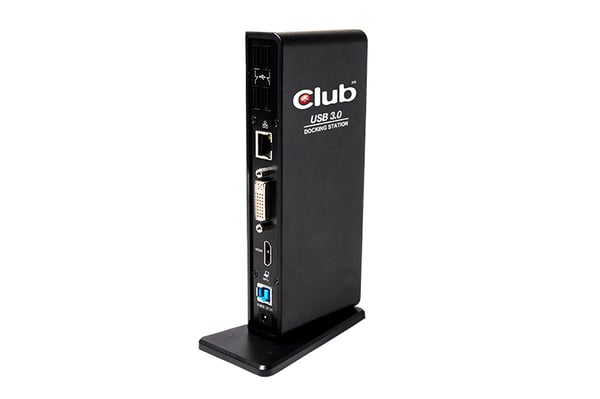 CLUB3D USB Gen1 Type A Dual Display Docking Station