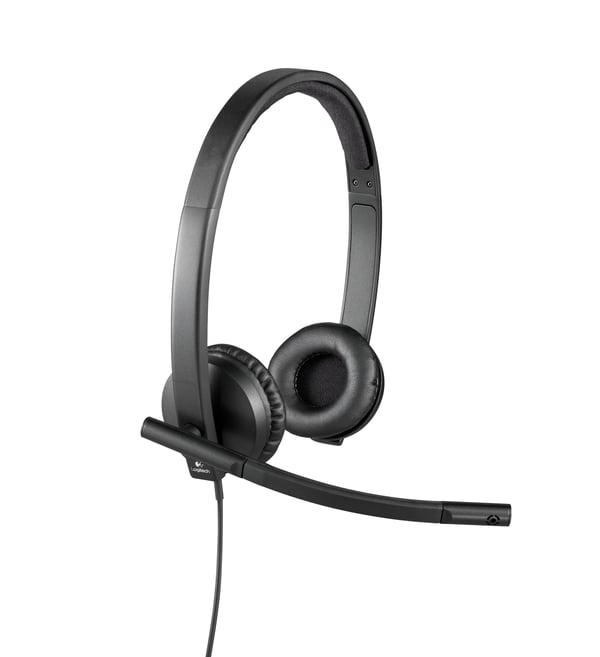 Logitech H570e Kuulokkeet Langallinen Pääpanta Toimisto/puhelukeskus USB A-tyyppi Musta