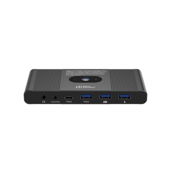 Microconnect HDMI & USB-C KVM Switch 2-Port KVM-switchar
