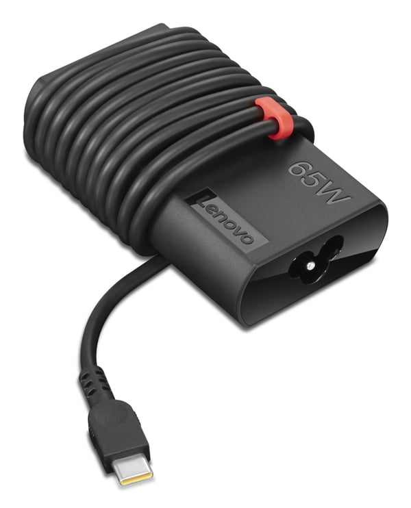 Lenovo 4X20V24684 strømadapter og vekselret Indendørs 65 W Sort