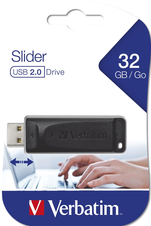 Verbatim Store 'n' Go Slider - USB-muistitikku