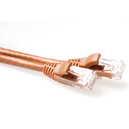 ACT IB2251 netværkskabel Brun 1,5 m Cat6a U/UTP (UTP)