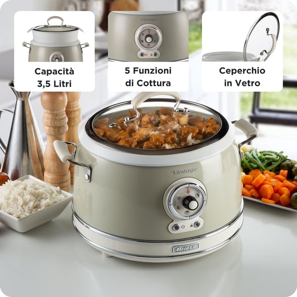 Ariete 2904/03 riskoger 3,5 L 700 W Beige