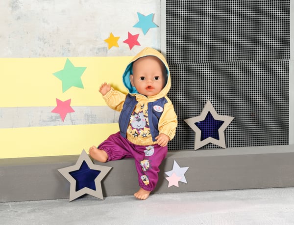 BABY born Outfit with Hoody Nuken vaatesetti
