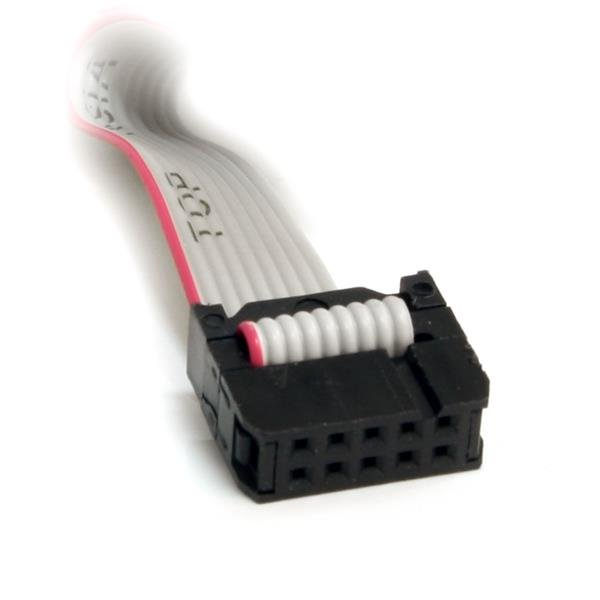 StarTech.com 10-stifts moderkortskontakt till seriell DB9-kabel - Intern kontakt till RS232-adapter